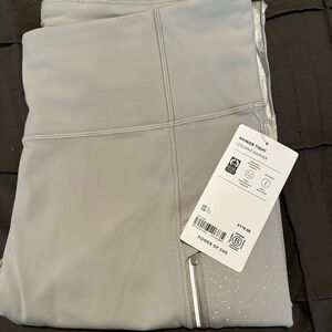 Athleta Brand New - NWT Rainier High Rise Legging Size XL Orion Grey Reflective